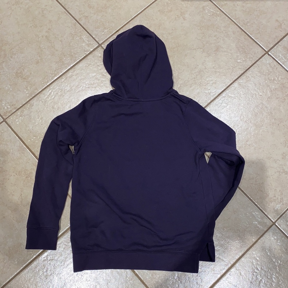 Girls under armour pullover hoodie sweatshirt Sz L - Picture 4 of 4